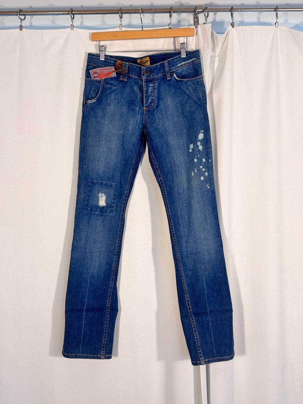 Madami Madam Y2K Distressed Bootcut Jeans